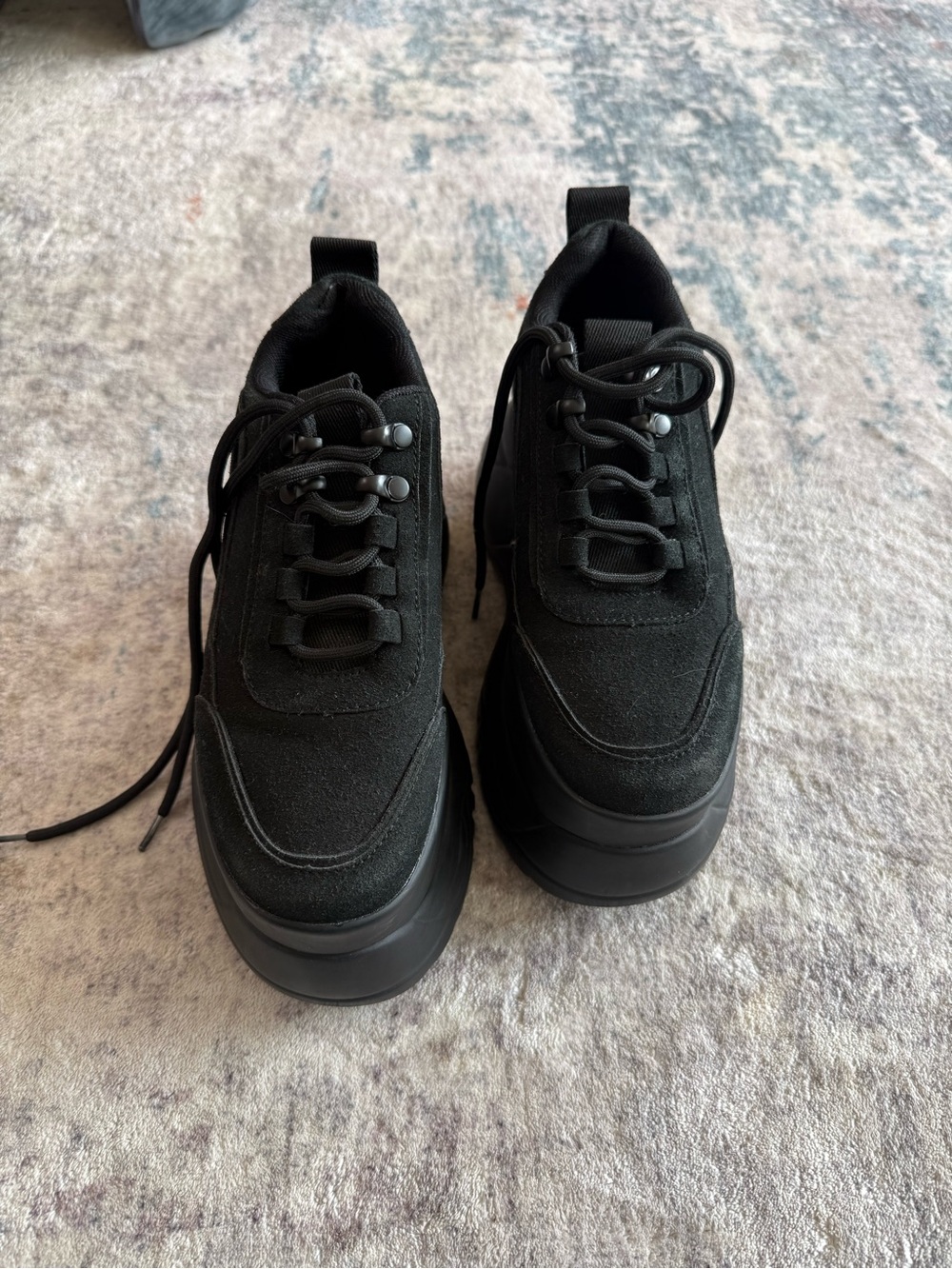 ASOS Black Platform sneakers
